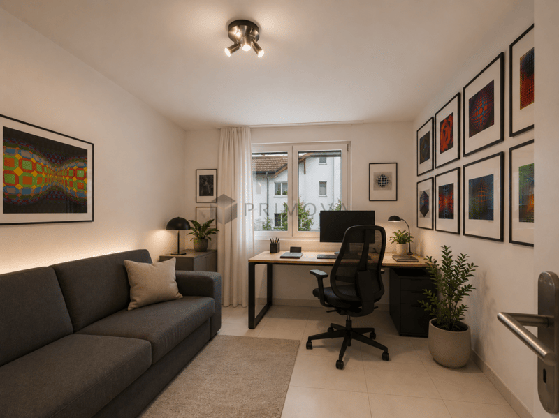 See- und Bergsicht plus tiefe Steuern. Grosse 5.5 Zimmer-Wohnung auf der nebelfreien Silhlebene wartet auf Sie! (5)