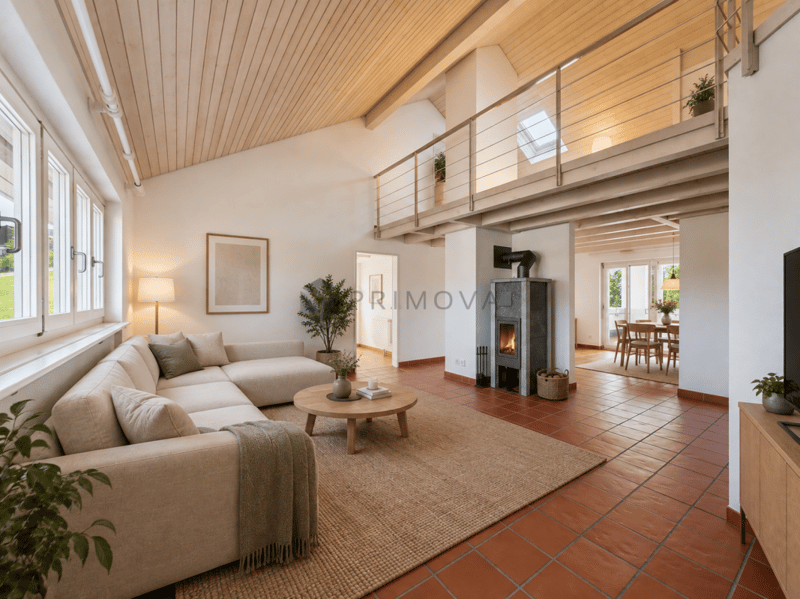 5.5 Zimmer-Dachwohnung mit Galerie und Loggia (1)