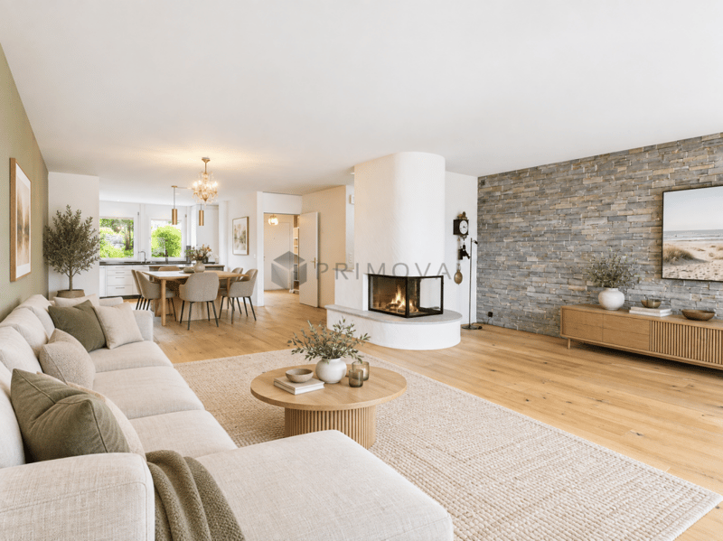 Logenplatz über dem Vierwaldstättersee, elegantes Reihenhaus-Juwel in Luzern (1)