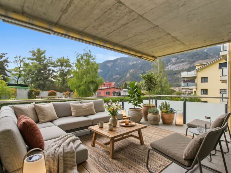 Hochwertig renovierte 4.5 Zimmer-Wohnung mit sonniger Südterrasse in Trimmis (8)