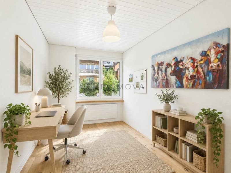 Logenplatz über dem Vierwaldstättersee, elegantes Reihenhaus-Juwel in Luzern (11)
