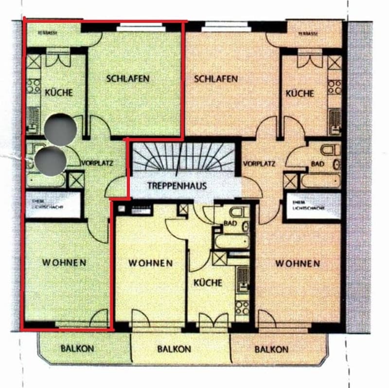 Charmant appartement 2 pièces avec deux balcons à Bâle (9)