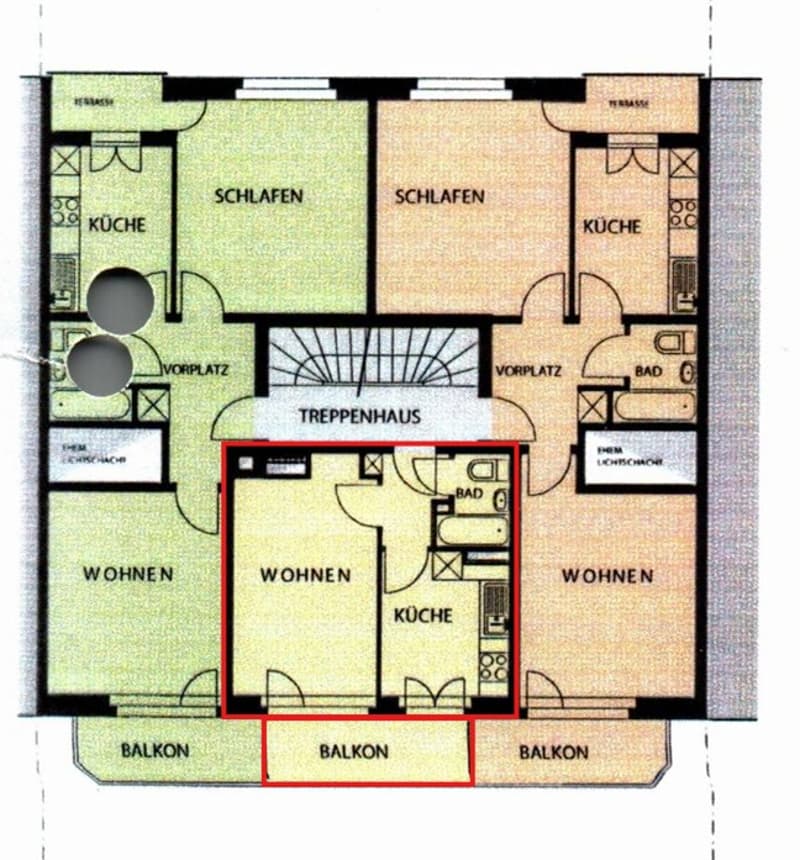 Appartement 1 chambre confortable au 3ème étage (8)
