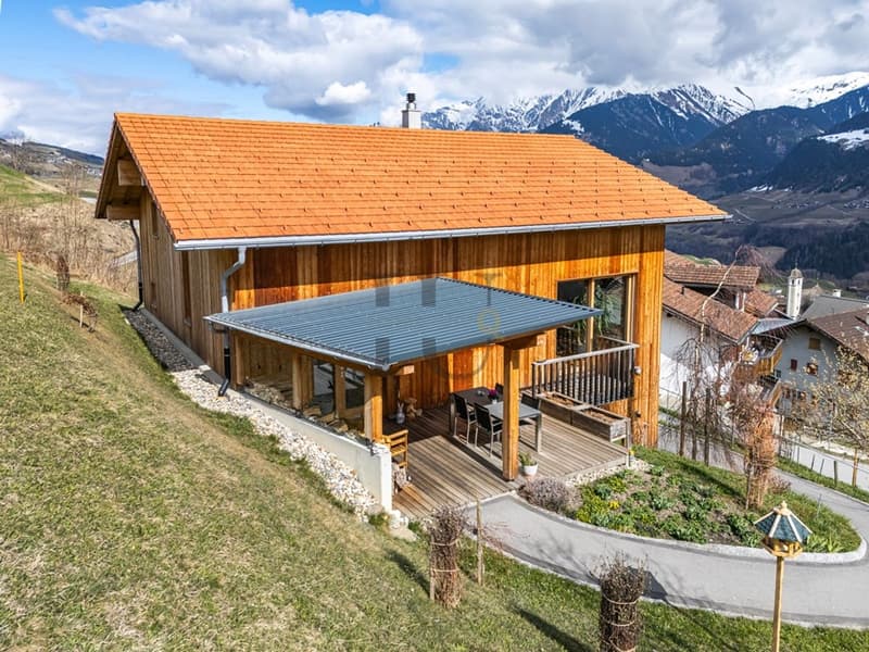 SOLEIL, CALME ET VUE IMPRENABLE SUR LES MONTAGNES (4)