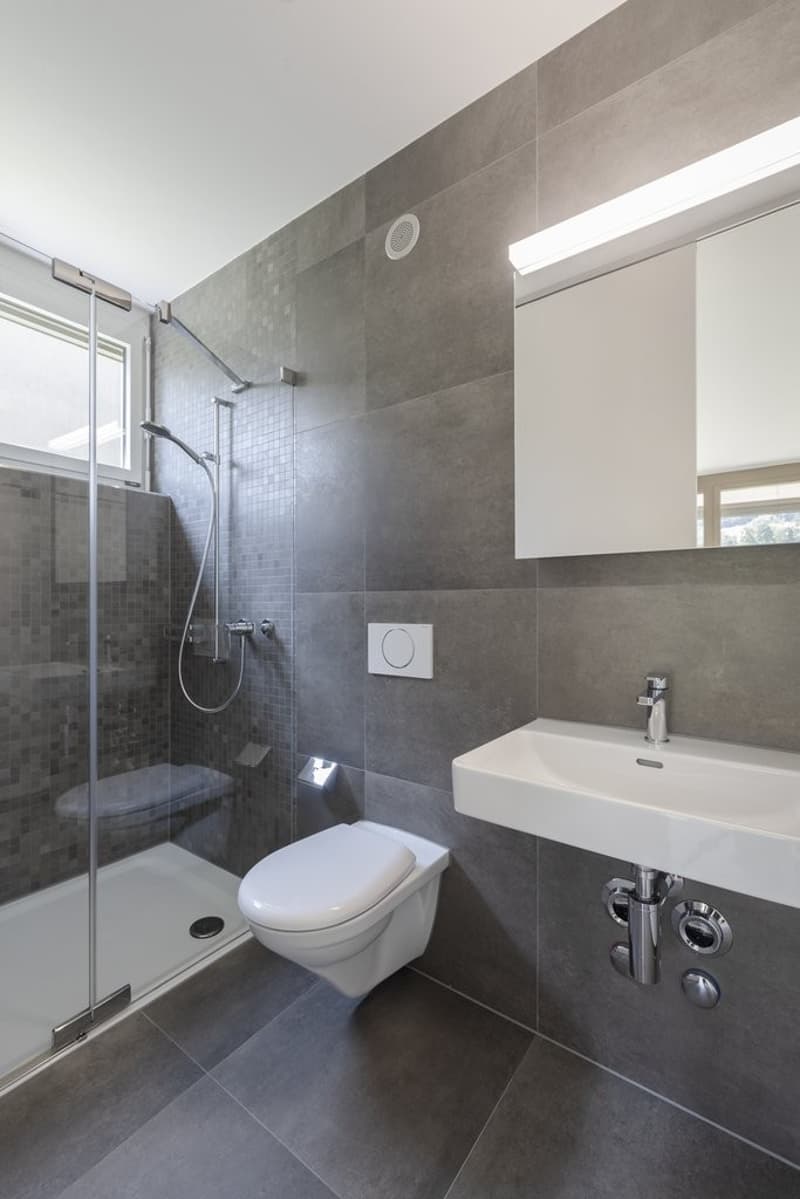 Nasszelle Dusche/WC - Musterfoto