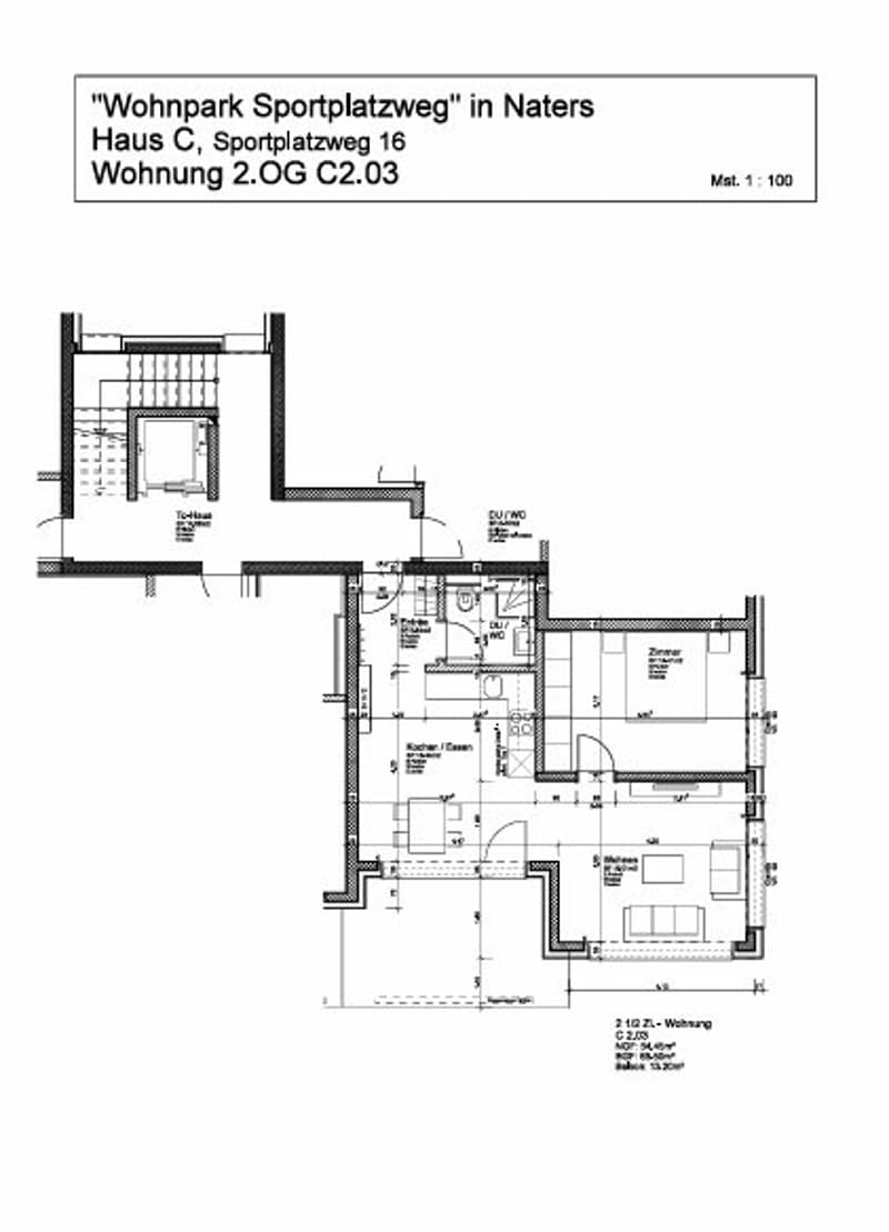 Grundrissplan