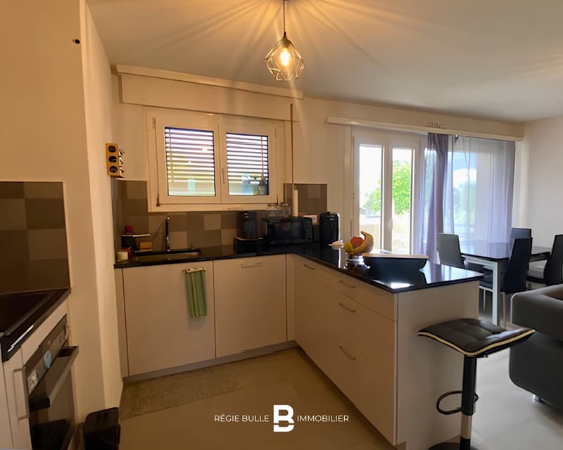 La Tour-de-Trême - Très bel appartement de 2.5 pièces à louer (2)
