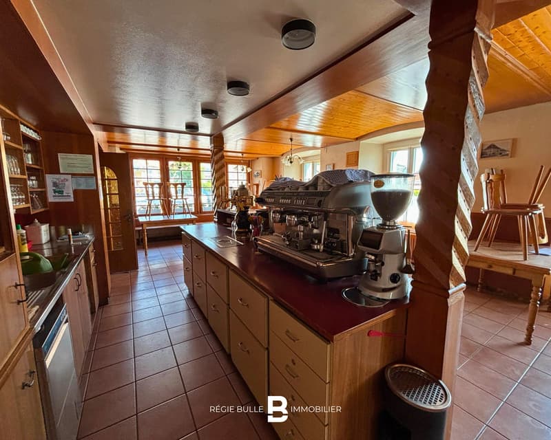 Lessoc - Affascinante ristorante di villaggio in affitto (3)