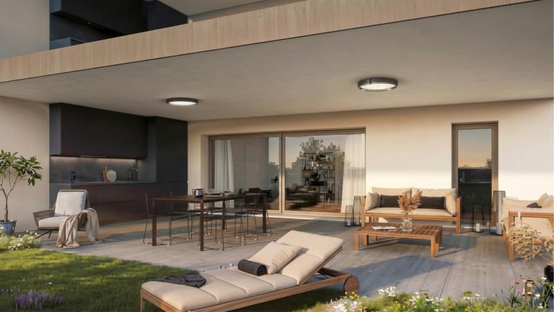INTYA - Lot A | 3,5 Zimmer im Erdgeschoss mit Außenbereich von 37 m² (2)