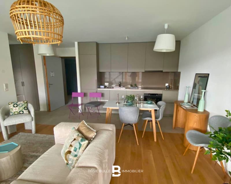 BÂTIMENT INTERGÉNÉRATIONEL - 2,5 pièces - Ecoquartier des Echervettes (5)