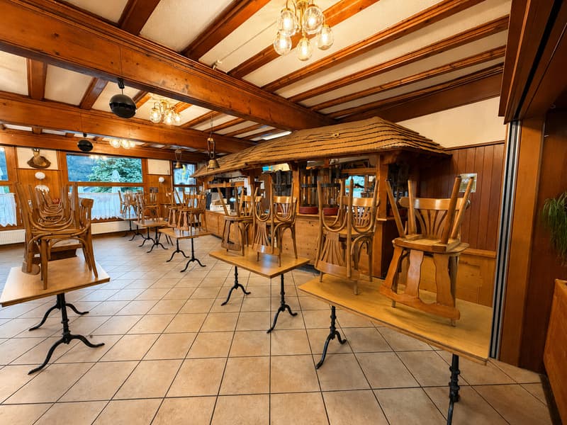 Magnifique restaurant au cœur de Château-d’Œx – Buffet de la Gare (4)