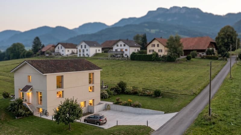 EPAGNY | Magnifique projet de 2 villas jumelées vendues sur plan (11)