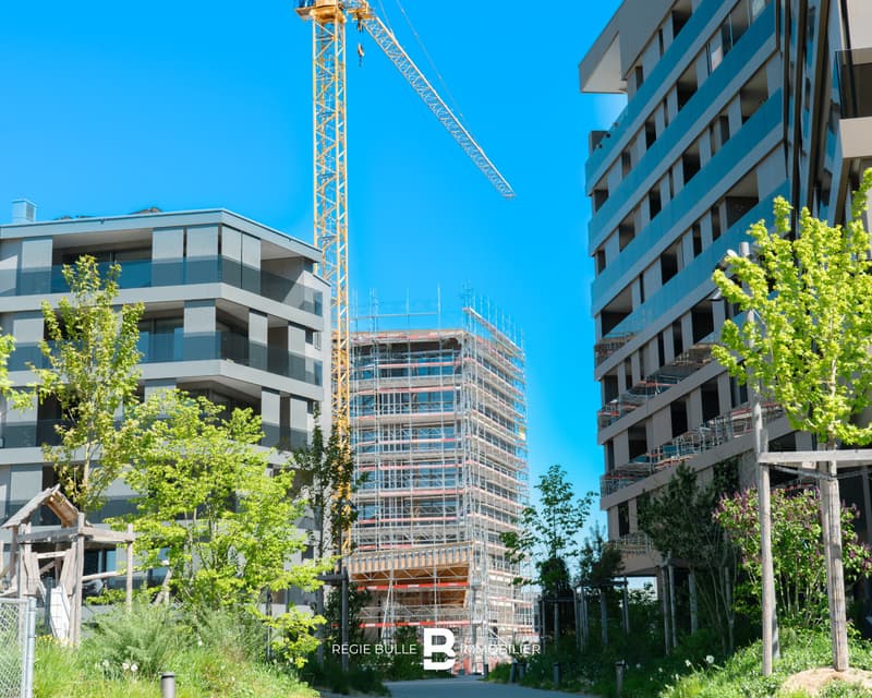 BÂTIMENT INTERGÉNÉRATIONEL - 1.5 pièces - Ecoquartier des Echervettes (4)