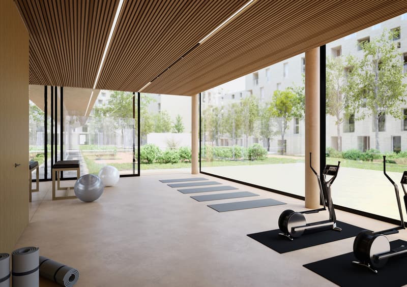 BÂTIMENT INTERGÉNÉRATIONEL - 1.5 pièces - Ecoquartier des Echervettes (9)