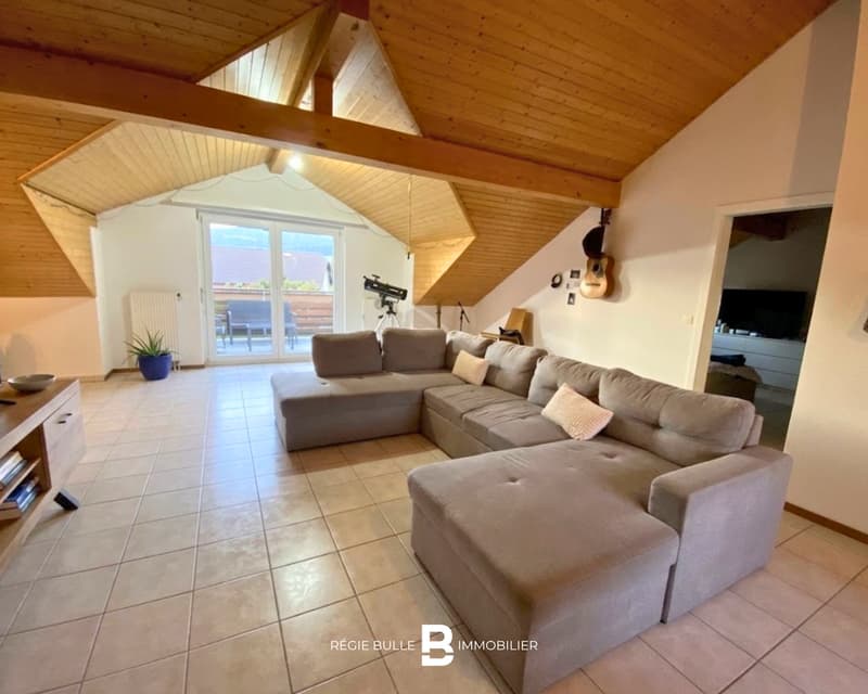 Vaulruz – Chamant appartement de 3.5 pièces à louer (1)