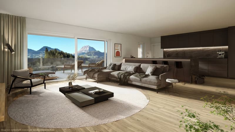 INTYA – Lot A1 | 4.5 pièces au rez avec extérieur de 52 m² (4)