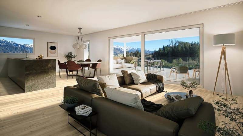 INTYA – Lot A1 | 4.5 pièces au rez avec extérieur de 52 m² (5)