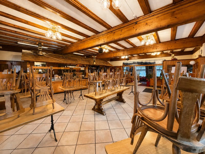 Magnifique restaurant au cœur de Château-d’Œx – Buffet de la Gare (3)
