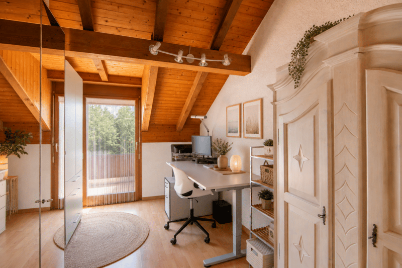 Very well-maintained 5.5-room semi-detached house with a dreamy garden, far-reaching views, and space for the whole family! (8)