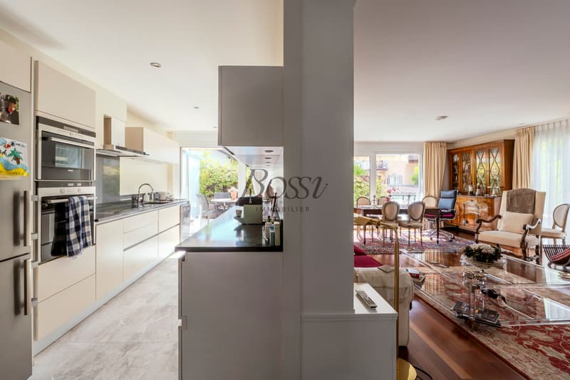Duplex lumineux à Nyon avec terrasse, dépendance et ascenseur privé (2)