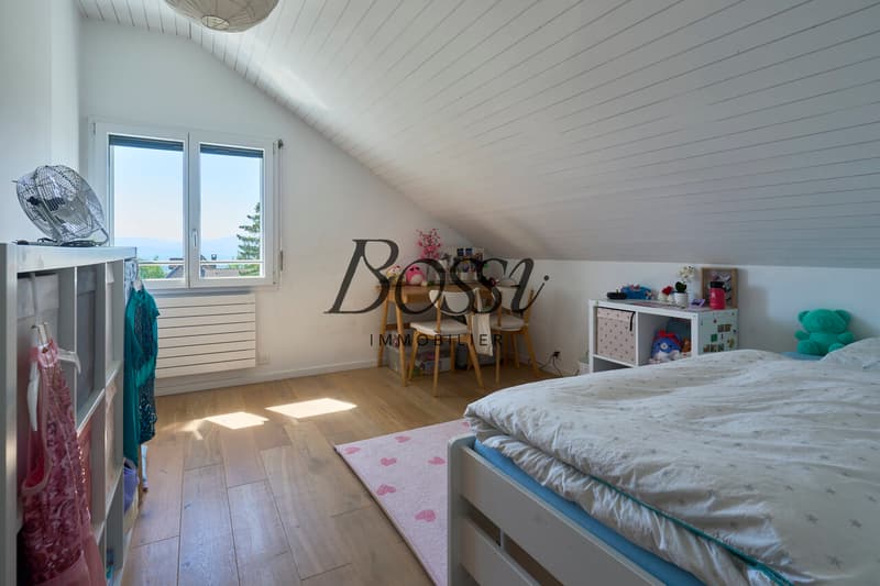 Sus-Châtel : villa rénovée, lac & Mont-Blanc en perspective (9)