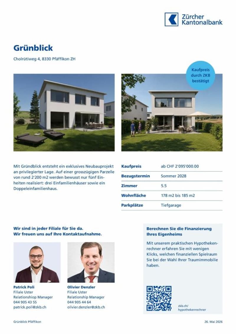 Neubau Grünblick Pfäffikon ZH - Haus 4 (12)