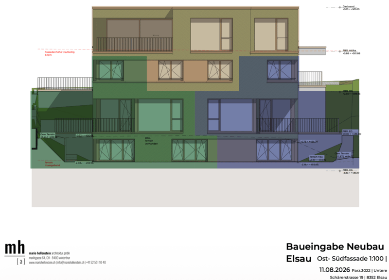 Elsau Casa Weitblick - Garten Eckhaus rechts (8)