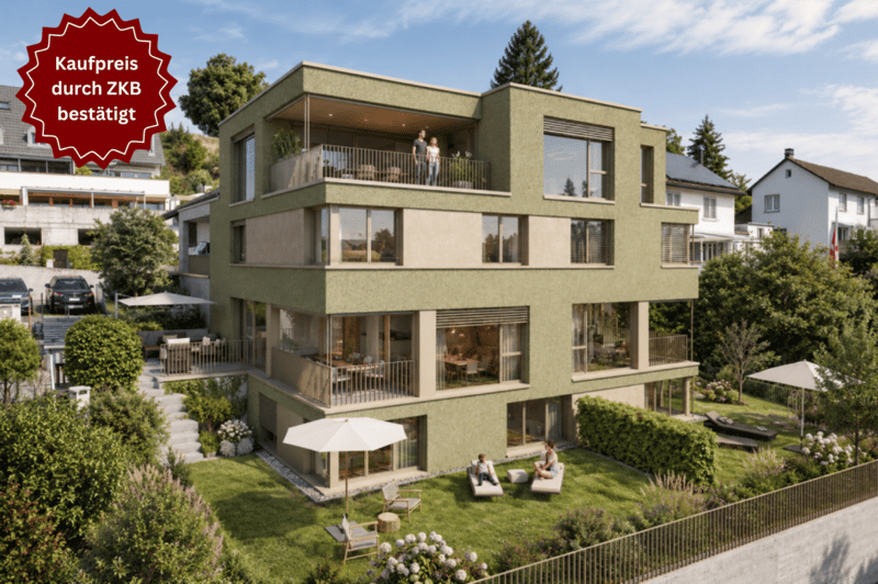 Elsau Casa Weitblick - Garten Eckhaus rechts (1)