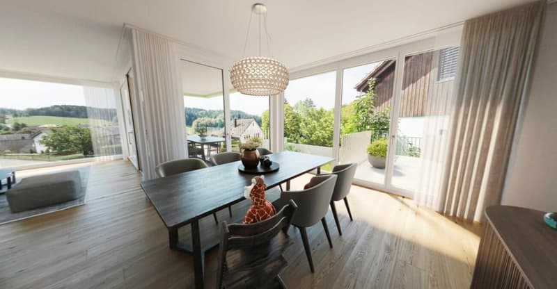 Elsau Casa Weitblick - Garten Eckhaus rechts (4)