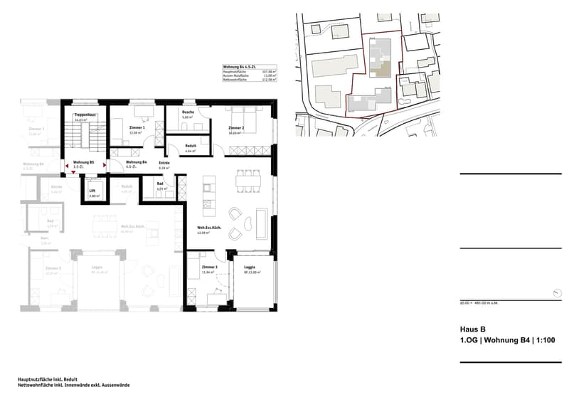 LINDENBERG - Grundrisspläne B4 - Aktualisierte Pläne