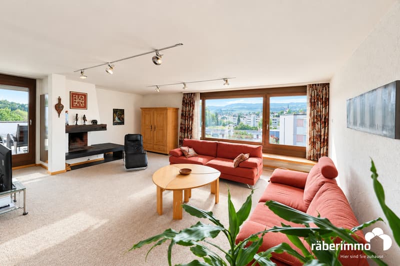 Muri, Rösslimattstrasse 11 - Wohnzimmer 1