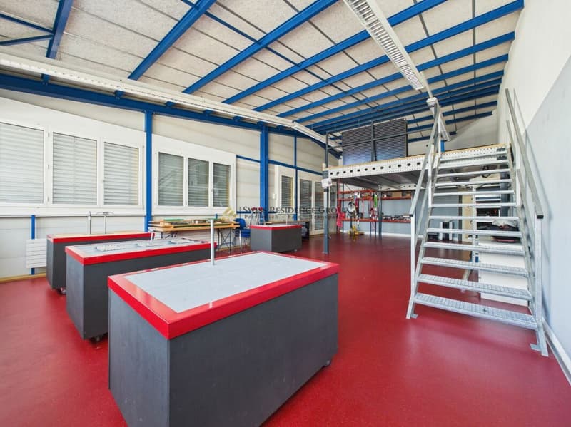 Spazio commerciale e di stoccaggio moderno con molta luce del giorno (11)