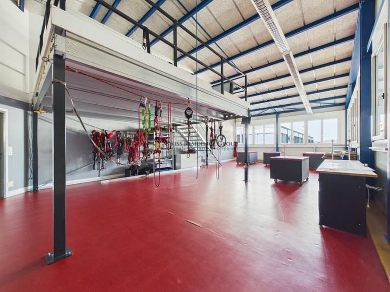 Spazio commerciale e di stoccaggio moderno con molta luce del giorno (14)