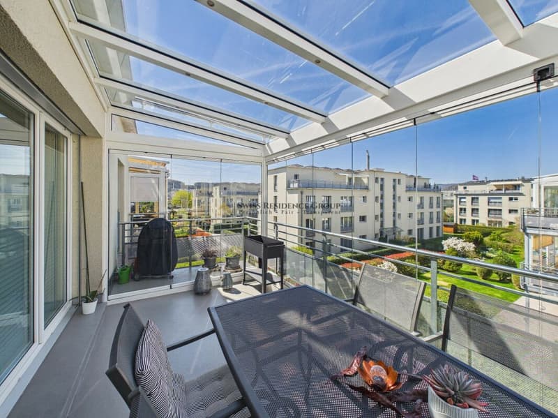 Espaceux et lumineux avec balcon vitré (10)