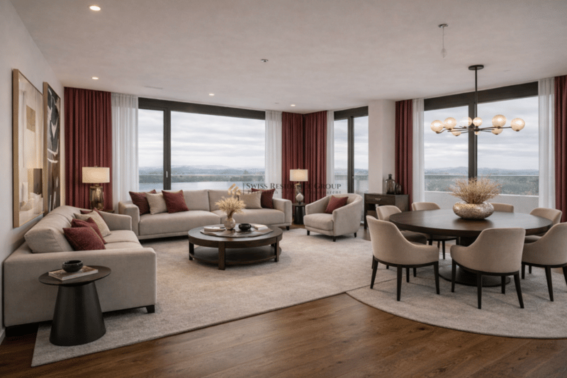 Exclusive 5.5-room apartment on the 33rd floor of the Towers Three Point (5)
