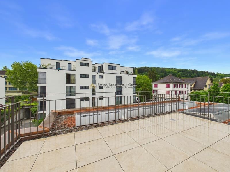 Primo affitto: Appartamento 3,5 locali di alta qualità con terrazza sul tetto attraente - posizione ideale a ridosso di Oerlikon & Irchel (11)