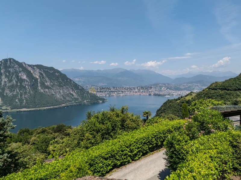 Living in the green with a beautiful dream view in Arogno (2)