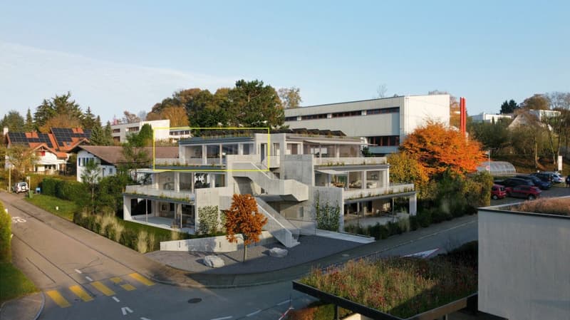 Appartamento attico di nuova costruzione esclusivo con vista lago mozzafiato (1)
