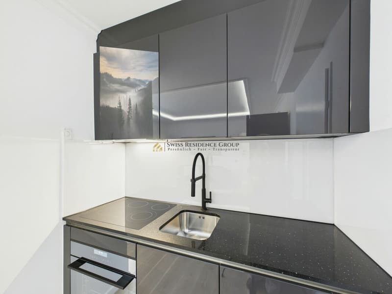 At the best location, furnished and including outdoor parking (limited until the end of August) (3)