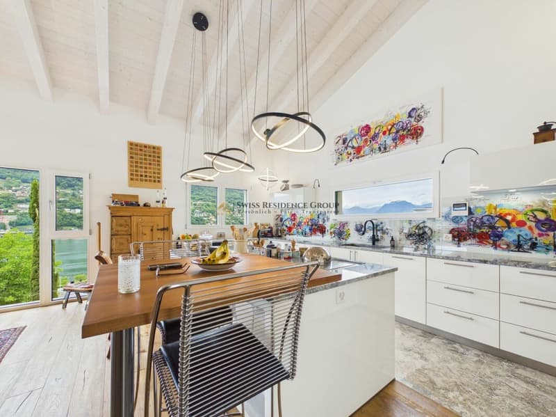 Villa moderne prestigieuse avec spa privé et vue sur le lac à Brusino Arsizio (5)