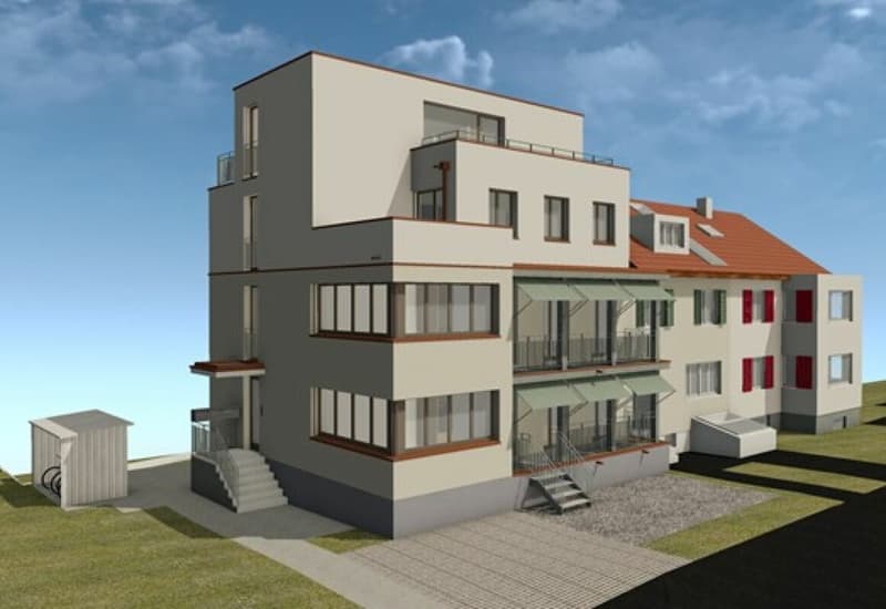 First occupancy: 3.5-room apartment with private garden - quiet & central (1)