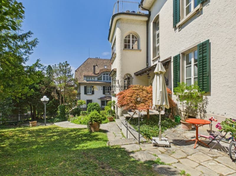 Altbau-Charme trifft auf modernen Luxus - Einzigartige 4.5-Zimmer-Wohnung mit Garten & Cheminée in 8008 Zürich (15)