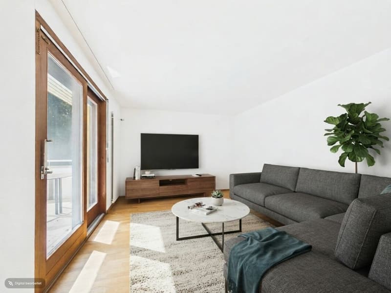 Grosszügige 5-Zimmer-Wohnung im Grünen - stilvolles Wohnen in Riehen (4)