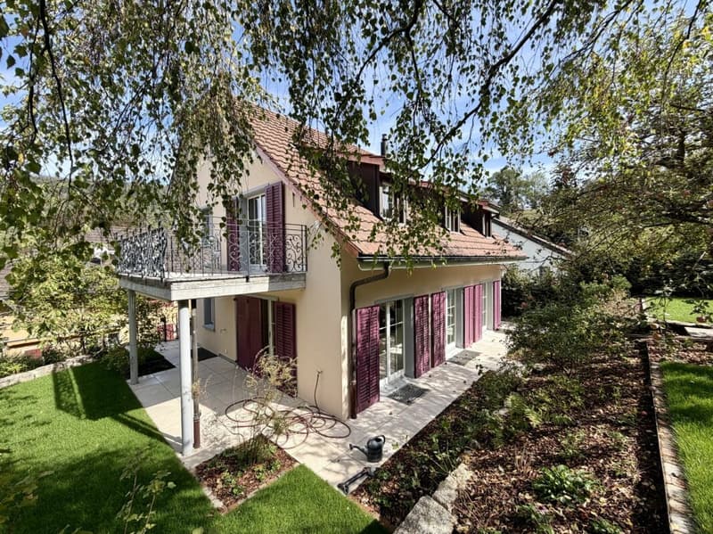 Grosszügiges 6.5-Zimmer-Einfamilienhaus mit Traumgarten in Wettingen (1)