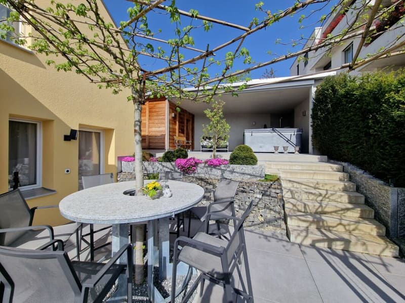 Terrassenhaus mit Panoramaaussicht, Wellnessbereich und höchster Privatsphäre (3)