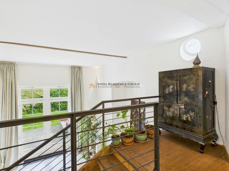 Aussergewöhnliches Designloft mit historischem Charme und privatem Garten (20)