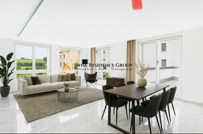 Stilvolle Wohnung mit Marmorboden, traumhafter Wintergarten & zwei Bädern (2)