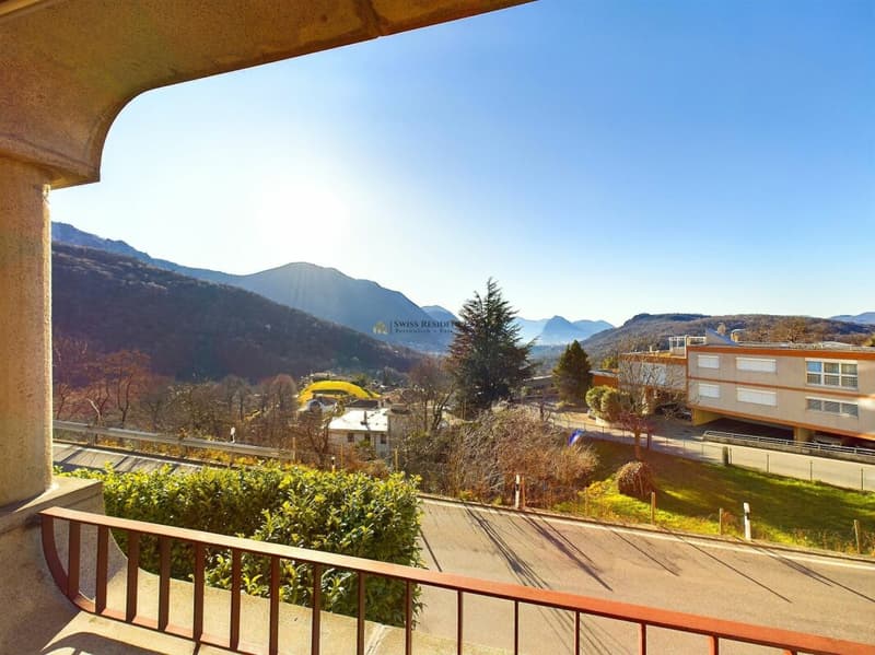 Mediterranes Wohnen mit Seeblick in Lopagno (16)