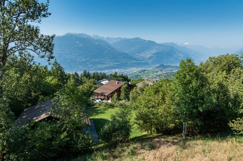 YOUR CHALET TO BUILD, 15 MINUTES FROM SION ON THE HEIGHTS! (6)