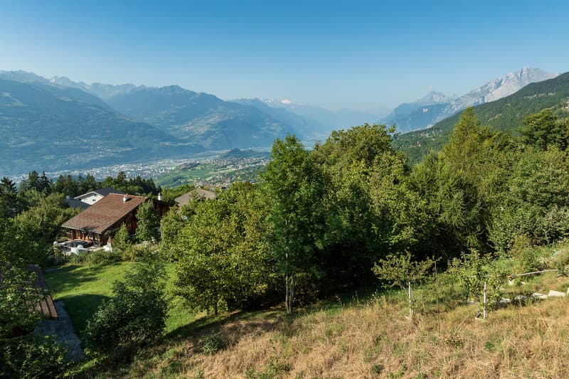 YOUR CHALET TO BUILD, 15 MINUTES FROM SION ON THE HEIGHTS! (5)